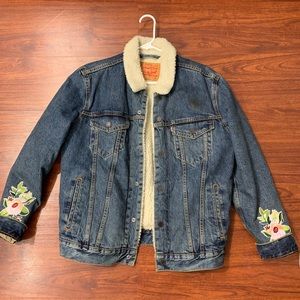 Levi’s Sherpa Denim Jacket